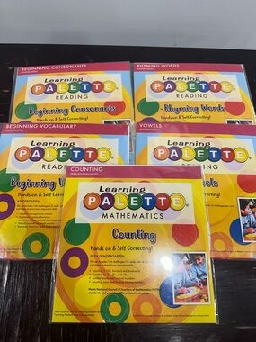Learning Palette Mathematics Counting Activity Set - Yellow/Red/Green